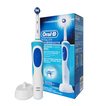 德国进口 博朗OralB/欧乐B 清亮型电动牙刷