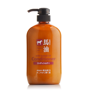 日本熊野 马油无硅油洗发水护发素600ml(护发素)
